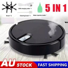 Hybrid Robot Vacuum Cleaner 5-in-1 Sweep and Mop 1500Pa Quiet 1200mAH Battery AU