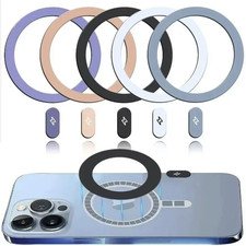 Magnetic Metal Plate Ring for MagSafe Wireless Charger Iron Sticker for iPhone