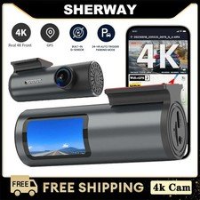 6% off | 4K Dash Cam Camera Car DVR 24H Parking Mode G-Sensor Car Video Recorder WiFi GPS