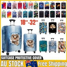 18-32 Trolley Luggage Cover Elastic Travel Suitcase Protector Cover Anti-scratch