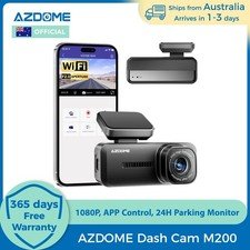 Dash Cam 1080P Dual Front Rear AZDOME WiFi ADAS Night Vision Car Parking Monitor