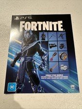 PS5 Fortnite Code – Cobalt Star + 1000 V Bucks (Unscratched Digital Code) PS5.