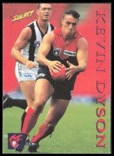 AFL 1995 Select Melbourne Kevin Dyson 323 Football Collectible Card CB-1-1-B-5