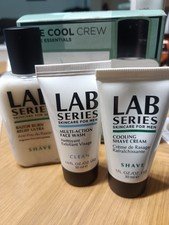 LAB SERIES Men’s Face Skincare Set Mini 30ml Face Wash & Shave Cream