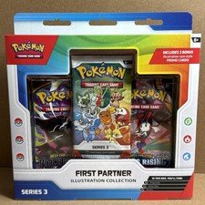 Pokemon First Partner Illustration Collection Box Series 3 NEW FREE SHIP