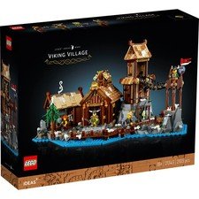 LEGO 21343 Ideas Viking Village – Retired, Brand New, Sealed, Free Postage