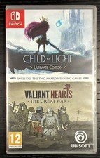 Child of Light Ultimate & Valiant Hearts – Nintendo Switch Game – New & Sealed!