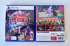 No More Heroes 3 Inc Poster + Art Cards PS5 PlayStation 5 Brand New AU