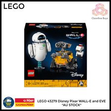 LEGO 43279 Disney Pixar WALL-E and EVE *AU STOCK*