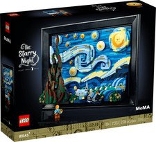 LEGO Ideas Vincent van Gogh The Starry Night 21333 NEW SEALED MoMA 2316pcs