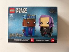 Brand new sealed LEGO 40618 BrickHeadz Kingsley Shacklebolt & Tonks