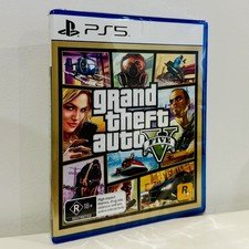 Grand Theft Auto V (5) – PS5 Game | BRAND NEW/SEALED — FREE SHIPPING