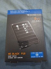 Western Digital WD_BLACK P10 2TB Portable External HDD USB for PS4/PS5