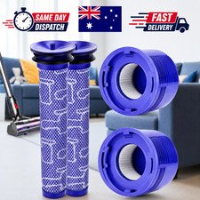 HEPA Filter Pre & Post For Dyson V8 V7 Animal Absolute Vacuum Replacement