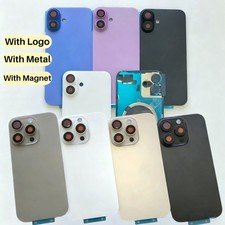 Back Glass replacement with Magnet, Camera Len For iPhone 16/16 Pro Max/16 Plus