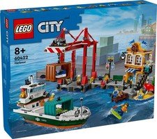 Lego City Town 60422 SEASIDE HARBOR WITH CARGO SHIP BNISB